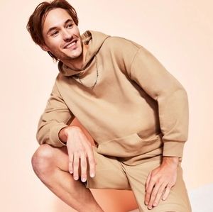 Royalty by Maluma Men's French Terry Barb Wire Chain Hoodie Sweatshirt